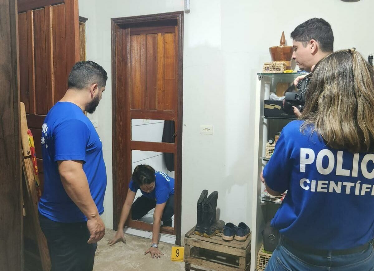 Imagem de compartilhamento para o artigo Polícia realiza reprodução simulada de feminicídio em Alcinópolis da MS Todo dia
